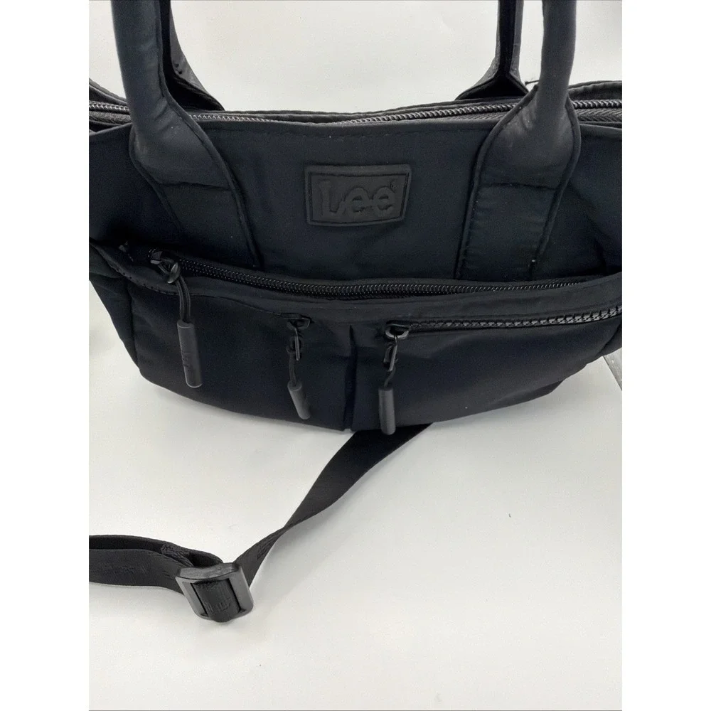Lee Small Crossbody Bag for Women Nylon Tote Bag with Multiple Pockets